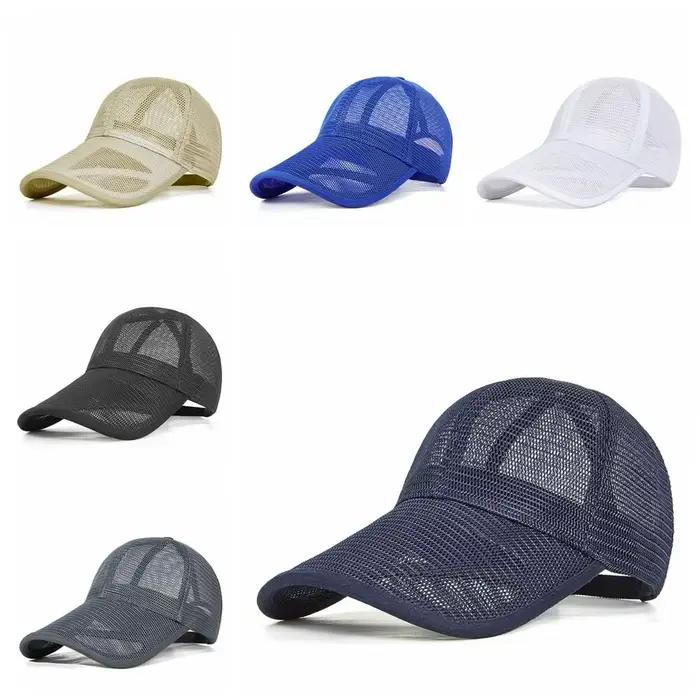 Casquette de baseball en maille à séchage rapide pour homme