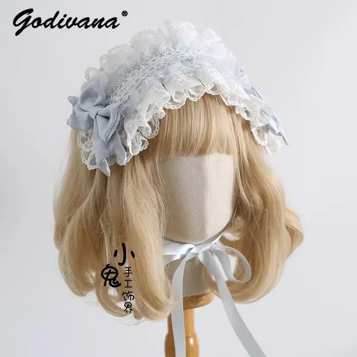 Couvre-chef Lolita Original bleu et rose pour filles et femmes
