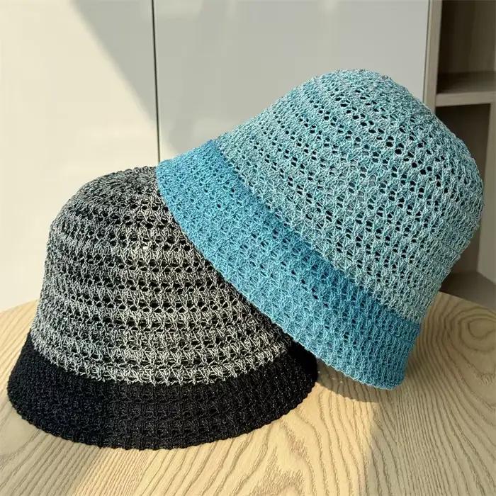 Chapeau seau ajouré japonais pour femmes