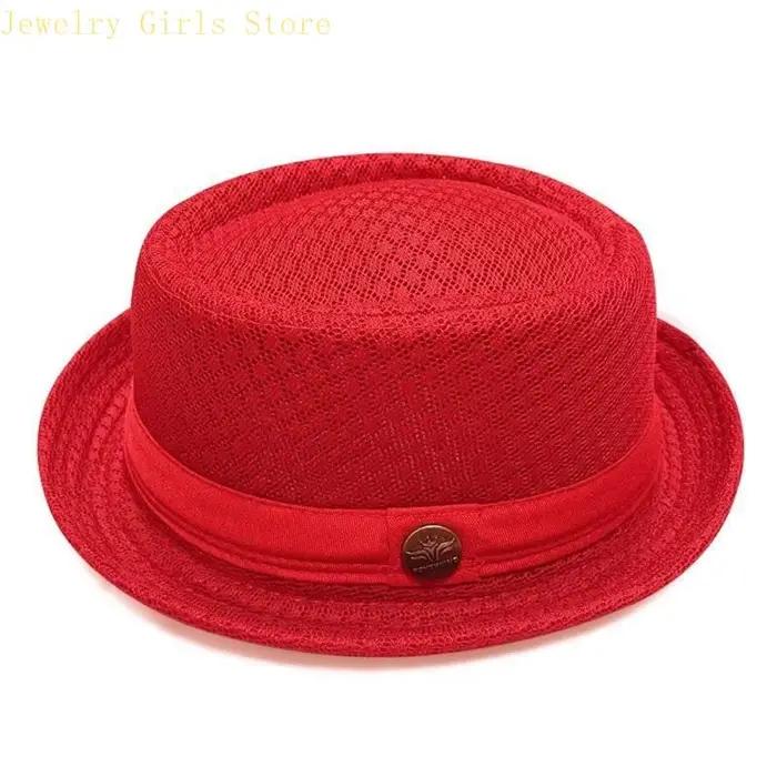 Chapeau soleil en maille E56F pour hommes