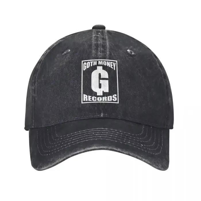Casquette de baseball tendance 2026 GOTH MONEY RECORDS OG ON BLACK pour homme et femme 2021