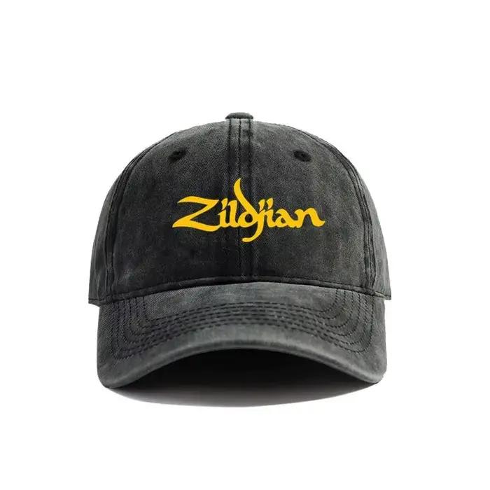 2025 Zildjian casquettes de Baseball chapeaux en détresse casquette hommes femmes rétro en plein air été réglable
