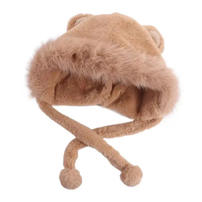 Chapeau d'oreille ours mignon coréen