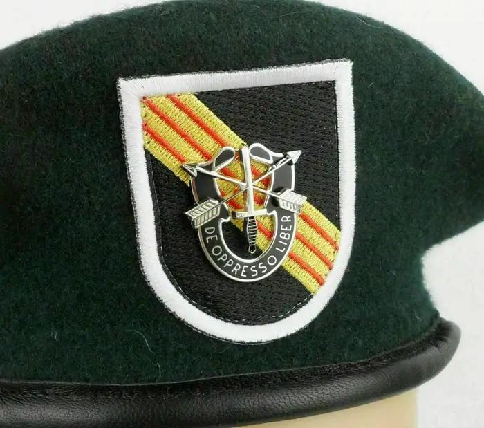 Chapeau béret militaire en laine