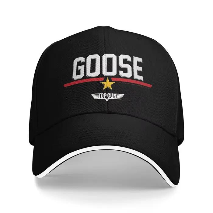 Casquette de baseball classique Top Gun avec logo universitaire vintage