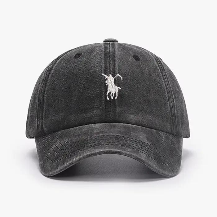 Casquette de Baseball Unisexe Grim Reaper Coton Délavé Réglable Protection Solaire Taille Ajustable Style Dad Hat Occasionnels Journées Ensoleillées
