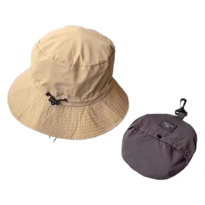 Chapeau de pêcheur pour homme et femme style sportif polyester four seasons voyage polyvalent