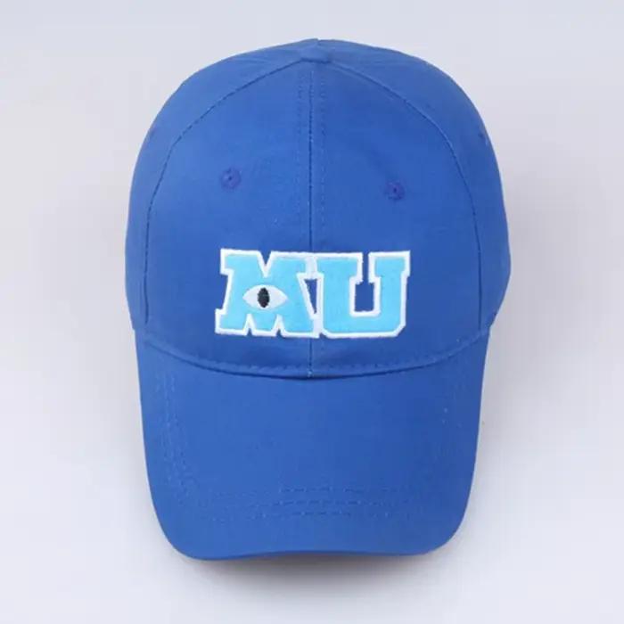 Pixar Monster University MU Casquette de Baseball pour hommes femmes Sullivan Sulley Mike broderie