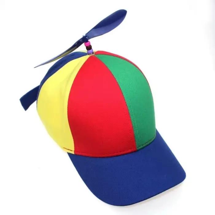 Casquette de baseball à hélice détachable en coton