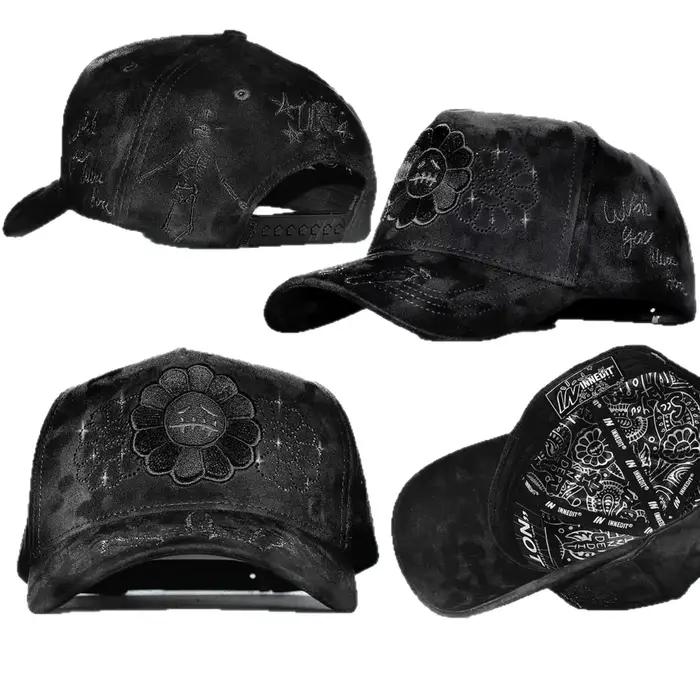 Casquette de baseball DANDY ajustable avec broderie de lettres style hip-hop protection solaire et respirante pour hommes et femmes occasions décontractées et sportives