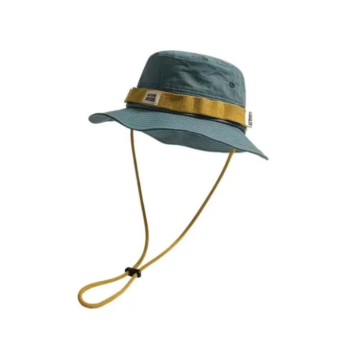 Chapeau de pêcheur Vintage contrasté de voyage pour hommes et femmes