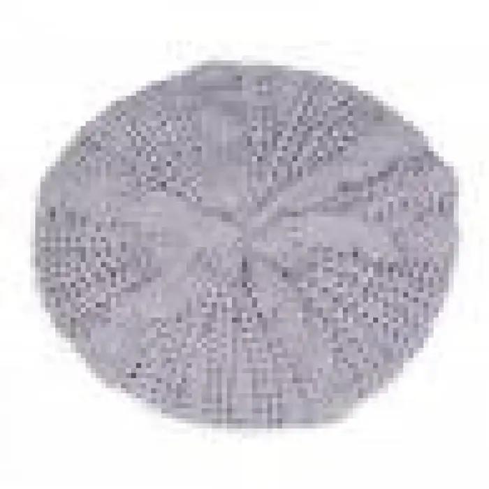 Béret tressé en Crochet pour femme