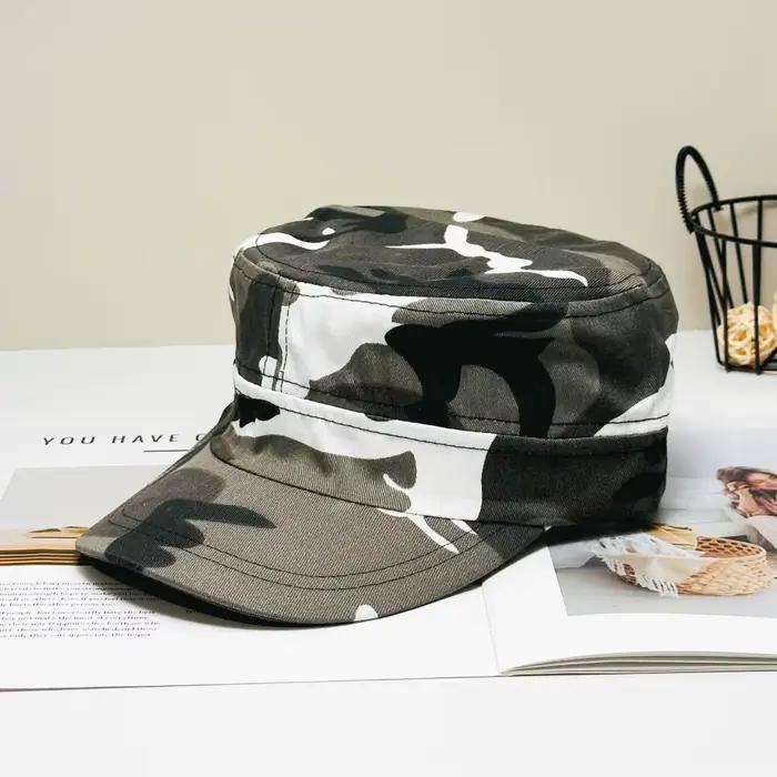 Casquettes de Baseball pour hommes femmes printemps été Camouflage extérieur chapeaux décontractés mode haut plat