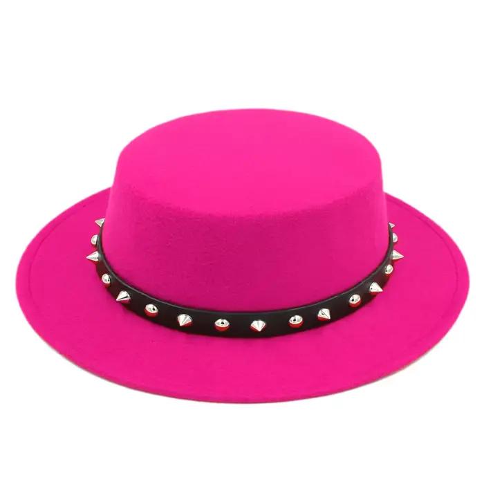 Chapeau Fedora Mistdawn en Polyester et Coton pour Femmes et Hommes, Style Derby Eglise, Occasions Festives et Activités Outdoor