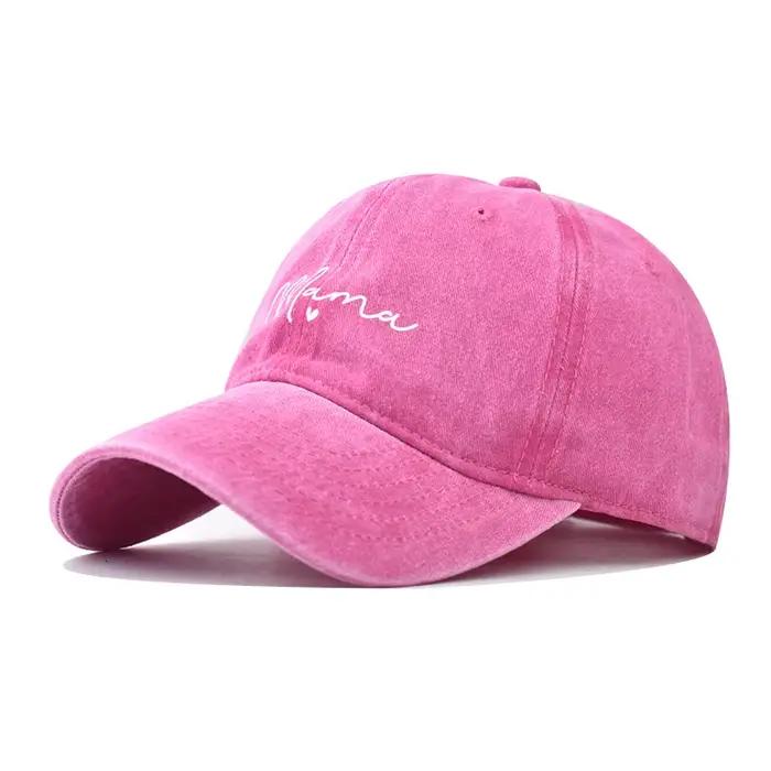 Chapeau de baseball imprimé Mom's Love