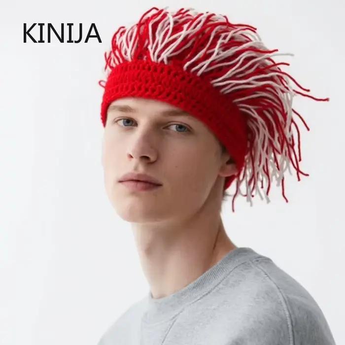 Reggae Dreadlocks Beanie casquette homme Hip Hop