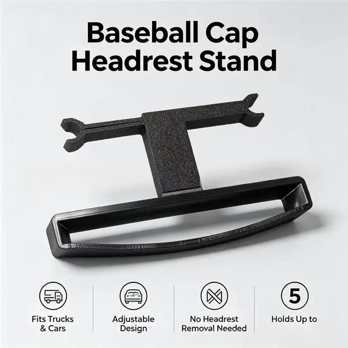 Hat Organizer, support de casquette de baseball pour appuie-tête