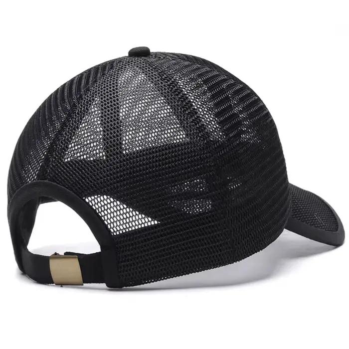 Casquette de baseball grande taille en maille intégrale pour l'été