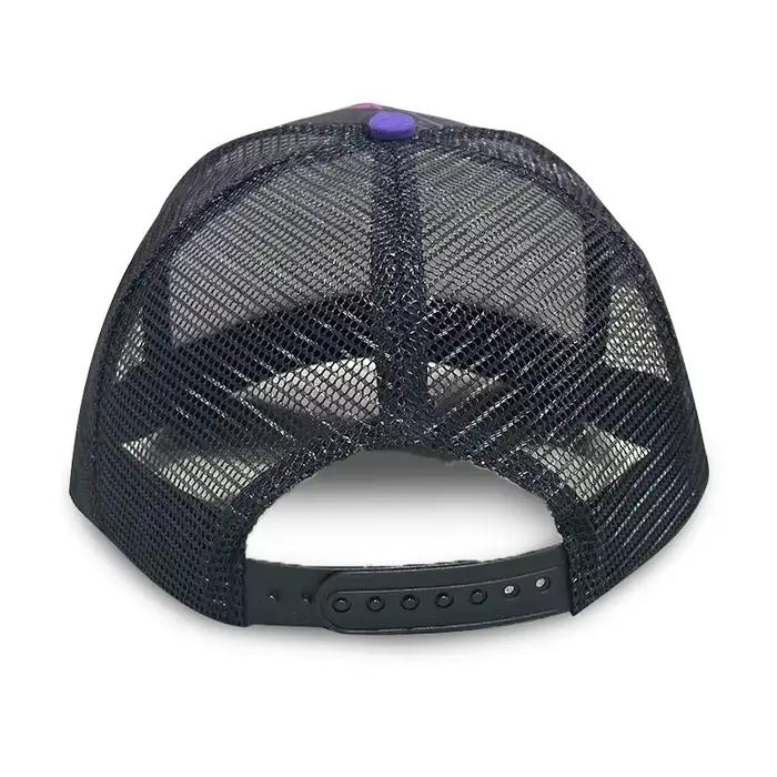 Casquette de baseball respirante en maille avec lettres brodées pour hommes et femmes casquette snapback chapeau de soleil d'extérieur pour papa et camionneur occassions décontractées et sportives