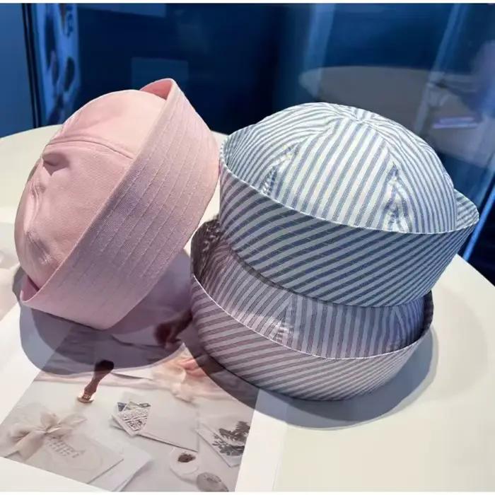Chapeau de marin rayé tendance pour cosplay