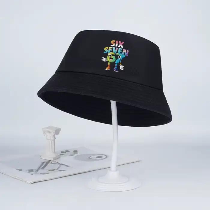 Chapeau de pêcheur respirant pour enfants aux motifs de dessins animés, chapeau de soleil réglable pour garçons et filles, accessoire de mode pour sorties et plage