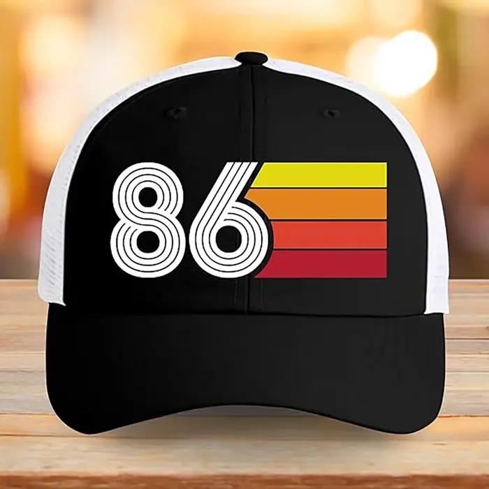 Casquette de camionneur rétro 1986