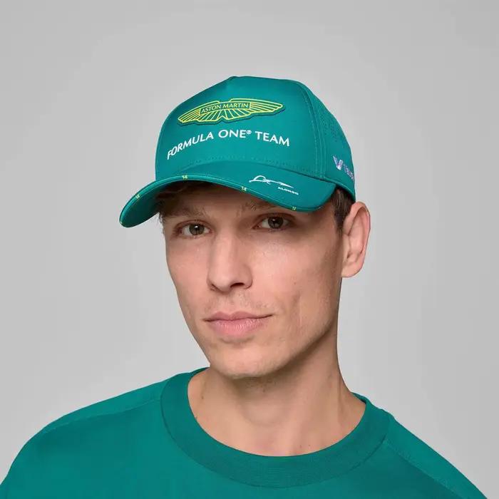 Casquette de baseball d'entraînement quotidien de l'équipe de course F1 Aston Martin