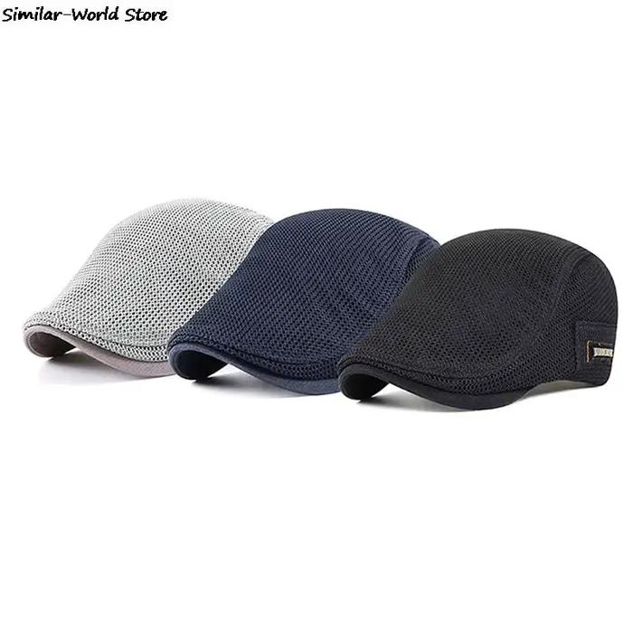 Casquette de baseball en maille respirante pour hommes