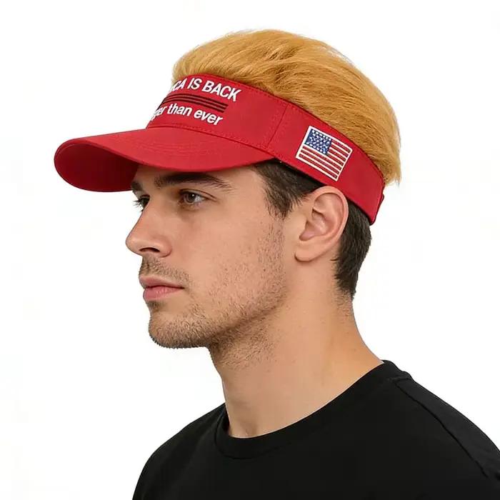 Casquette de perruque à la mode