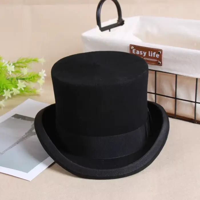 Chapeau plat en laine 2024 pour homme