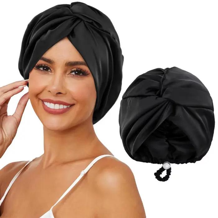 Bonnet en soie pour femmes endormies