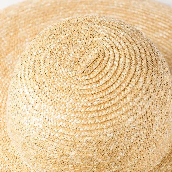 Chapeau de paille en forme de Script pour dames