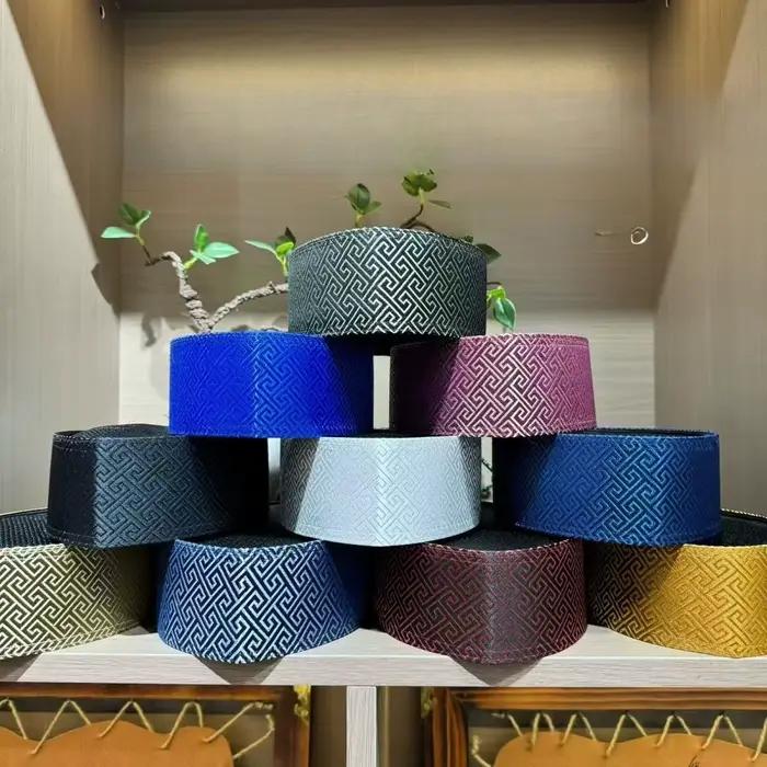 Nouveauté chapeaux de bateau malaisiens pour hommes casquettes rouges arabe élégant fête de mariage Eid prière Hijab