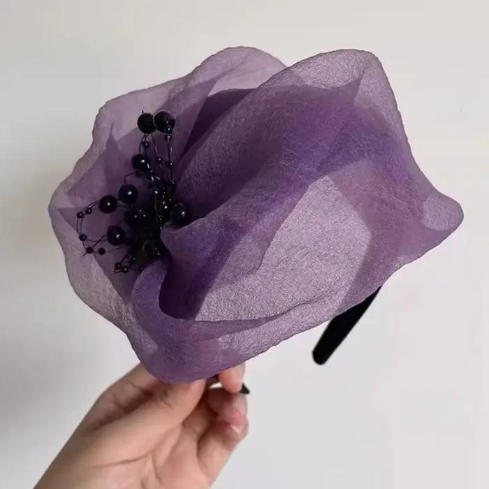Bandeau demi-chapeau élégant
