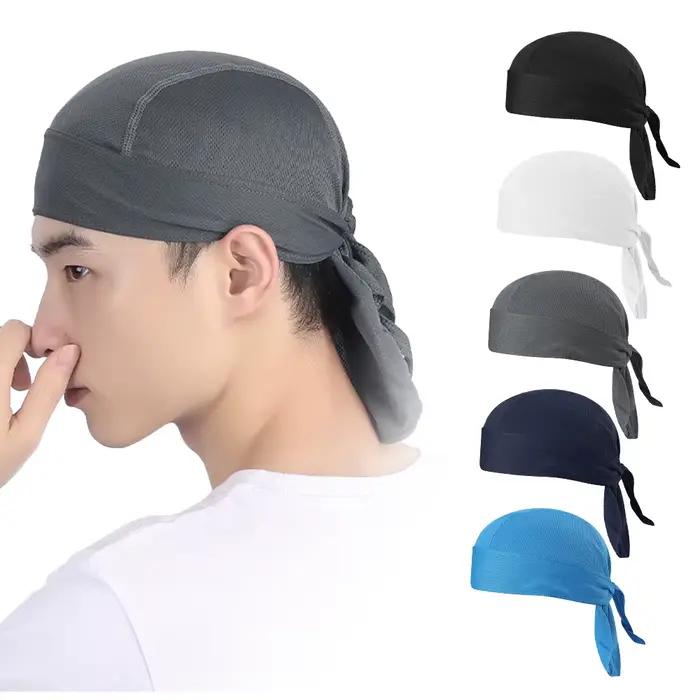 Bonnet anti-transpiration pour vélo