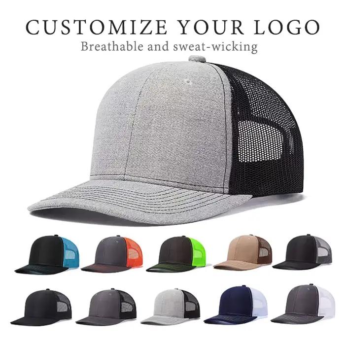 Casquettes de camionneur en coton pour femmes et hommes