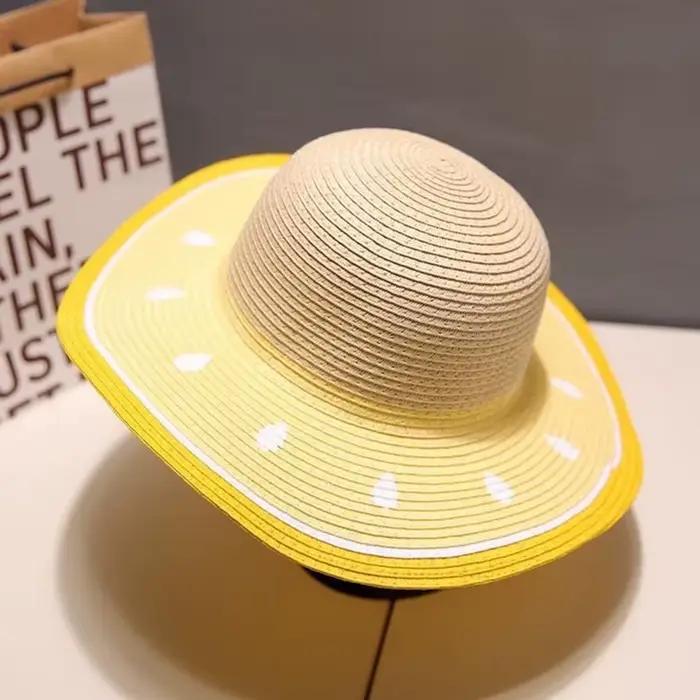 Chapeau seau de pastèque pour femmes