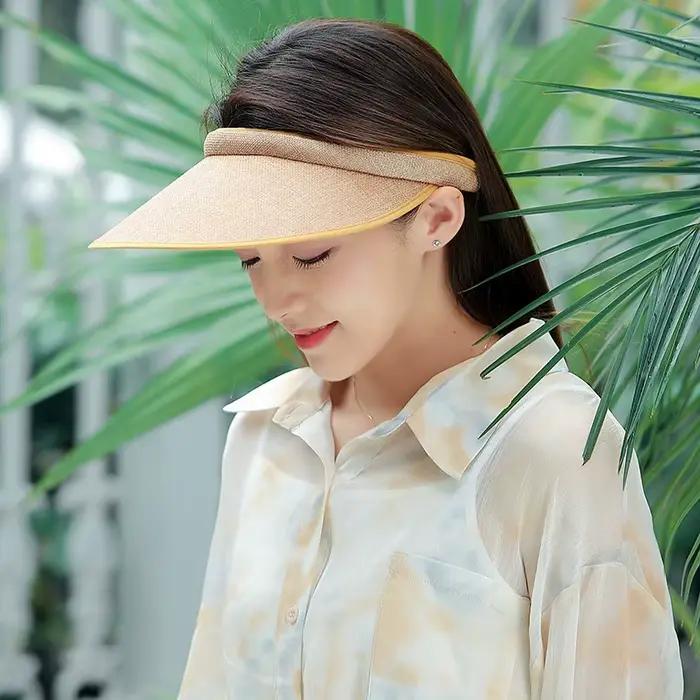 RICYGVM Chapeau de paille pour femme