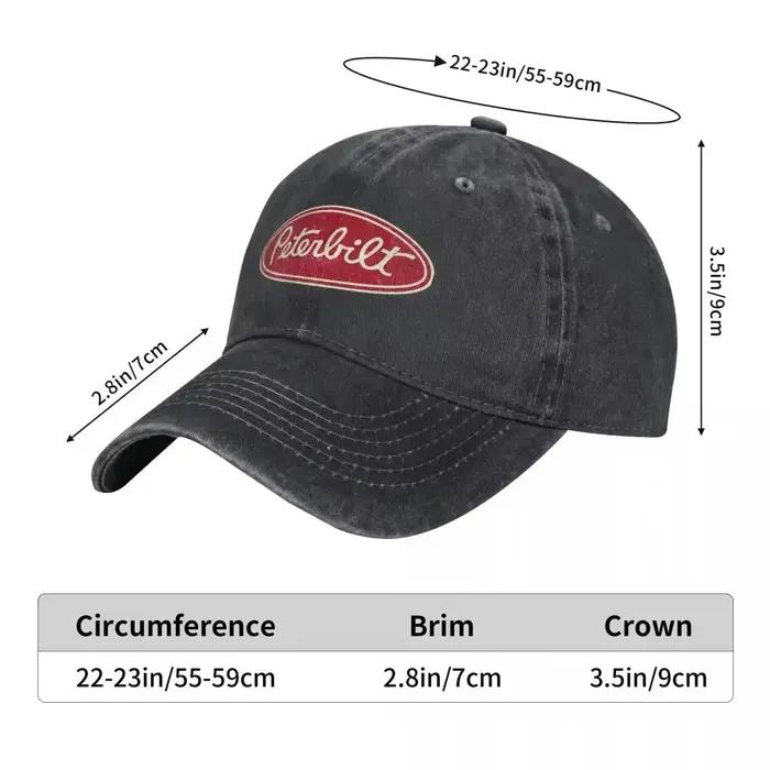 Peterbilt camion voiture course Vintage casquette de Baseball