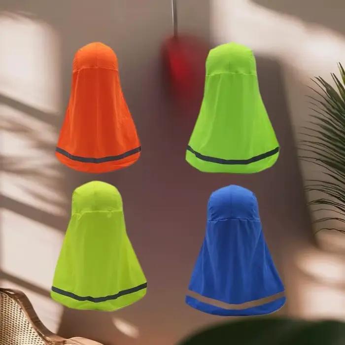 Capuchon rigide de protection solaire avec pare-soleil rafraîchissant élastique