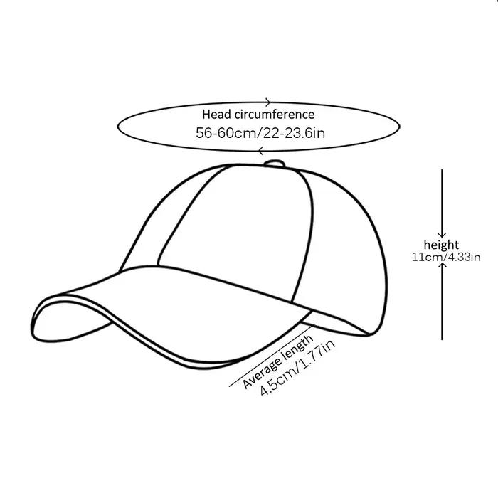 Casquette de baseball FS Fashion rouge et blanche à visière courte pour hommes