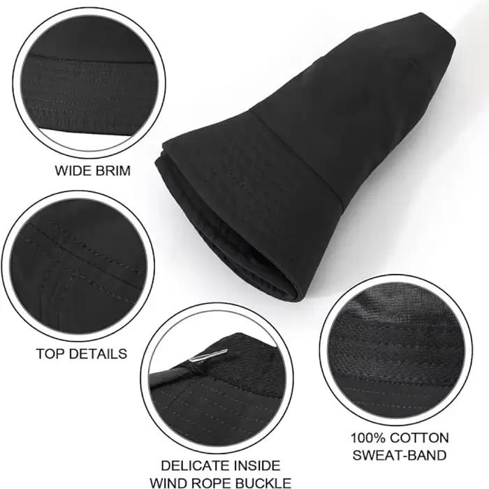 Chapeau de pluie léger et imperméable pour homme et femme