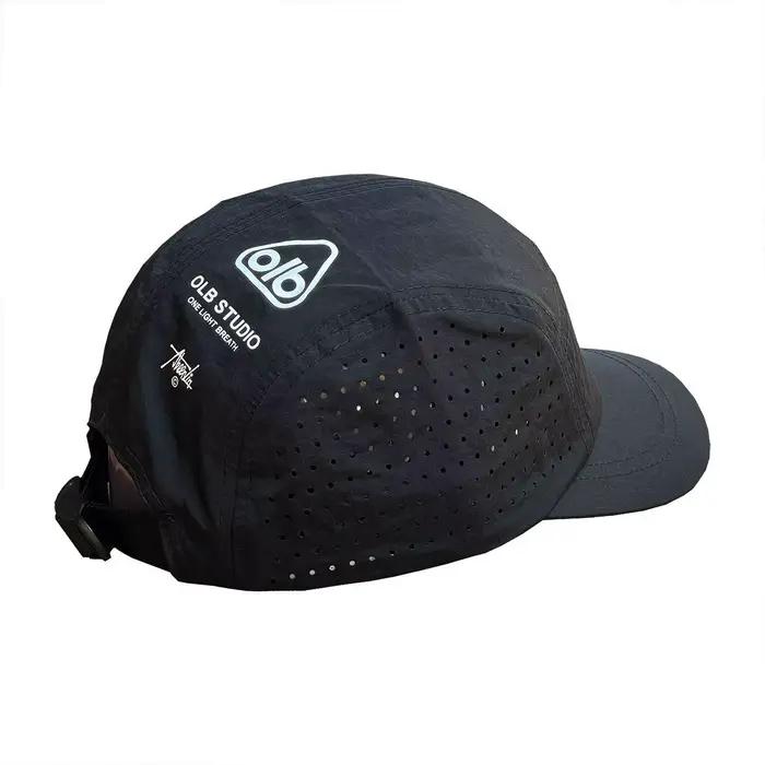 Casquette de baseball à séchage rapide à visière courte pour hommes et femmes
