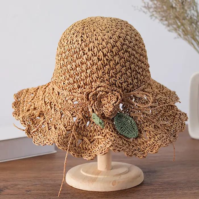 Chapeau de soleil d'été pour femmes