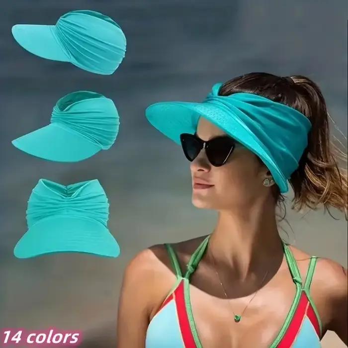 Chapeau de soleil de protection solaire pour les sports de printemps été automne chapeau haut de forme africain chapeau de plage en plein air Polyester design élégant minimaliste pour femmes hommes occasions spéciales