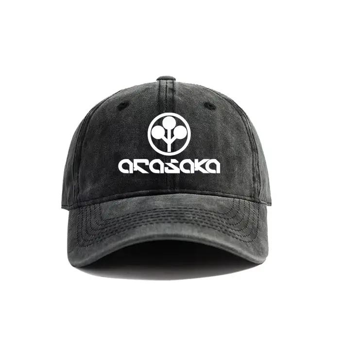 Arasaka Corporation casquettes de Baseball en détresse hommes femmes rétro en plein air papa chapeaux été réglable chapeau MZ-369