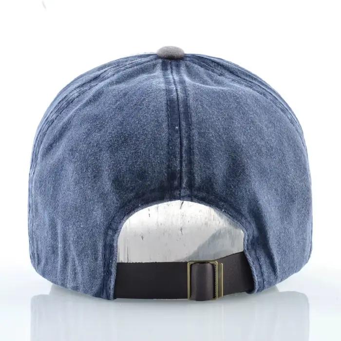 Casquette de Baseball unisexe hommes femmes mode animaux broderie Snapback chapeau printemps été coton lavé denim Hip