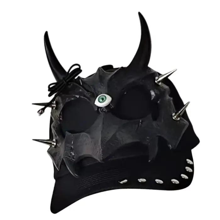 Casquette Baseball Série Sombre P9FE Forme Oreille Animal Gothique Pour Femmes Adolescents Activités Plein Air Occasions Spéciales