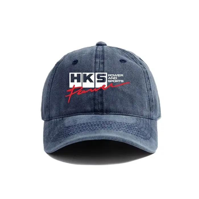 HKS Power and Sports casquette de Baseball en détresse chapeaux