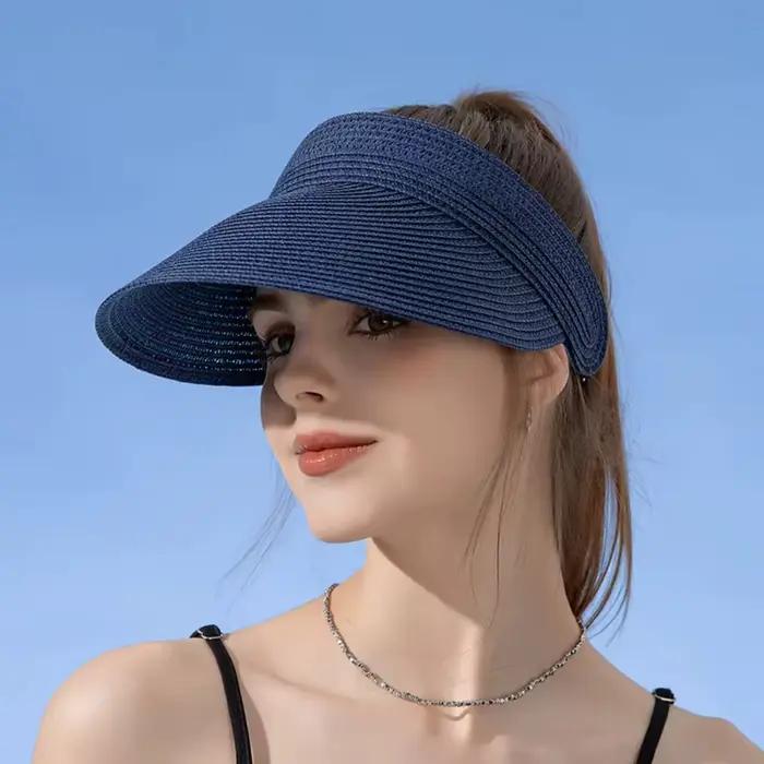 Visière d'été anti-UV pour femme